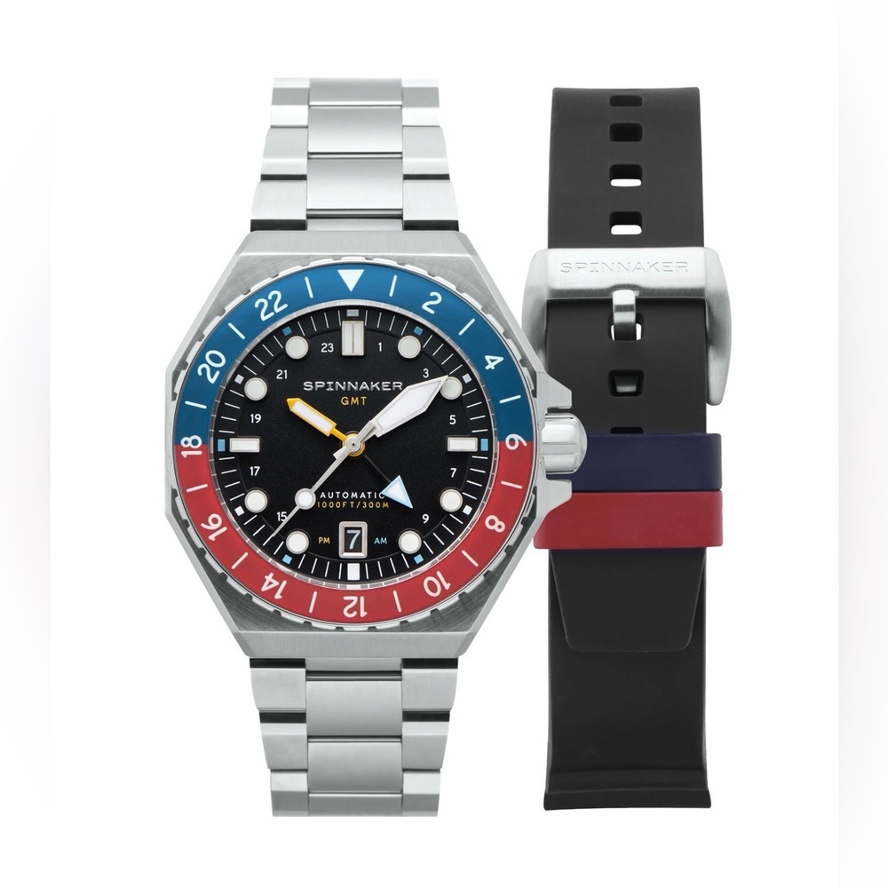 SPINNAKER Dumas GMT Automatic 44mm 300m Dive Watch